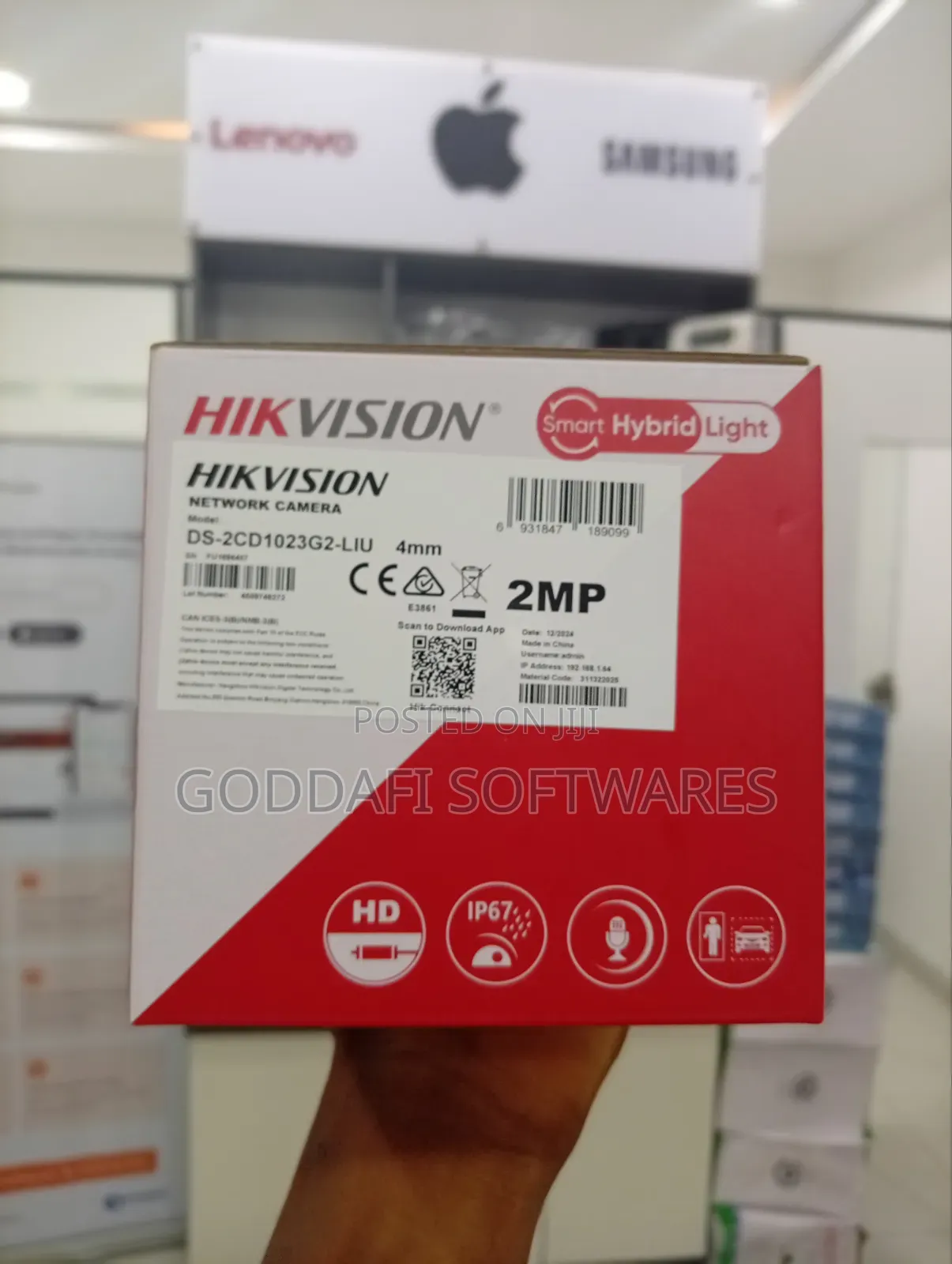 HIKVISION 2MP Outdoor Smart IP Camera | Goddafi Stores