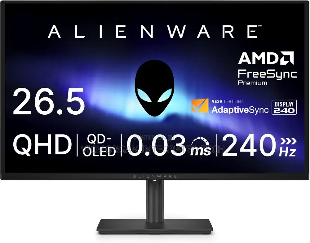 Alienware AW2726DM (Smartchoice) 26.5" QD OLED Monitor|99% DCI-P3