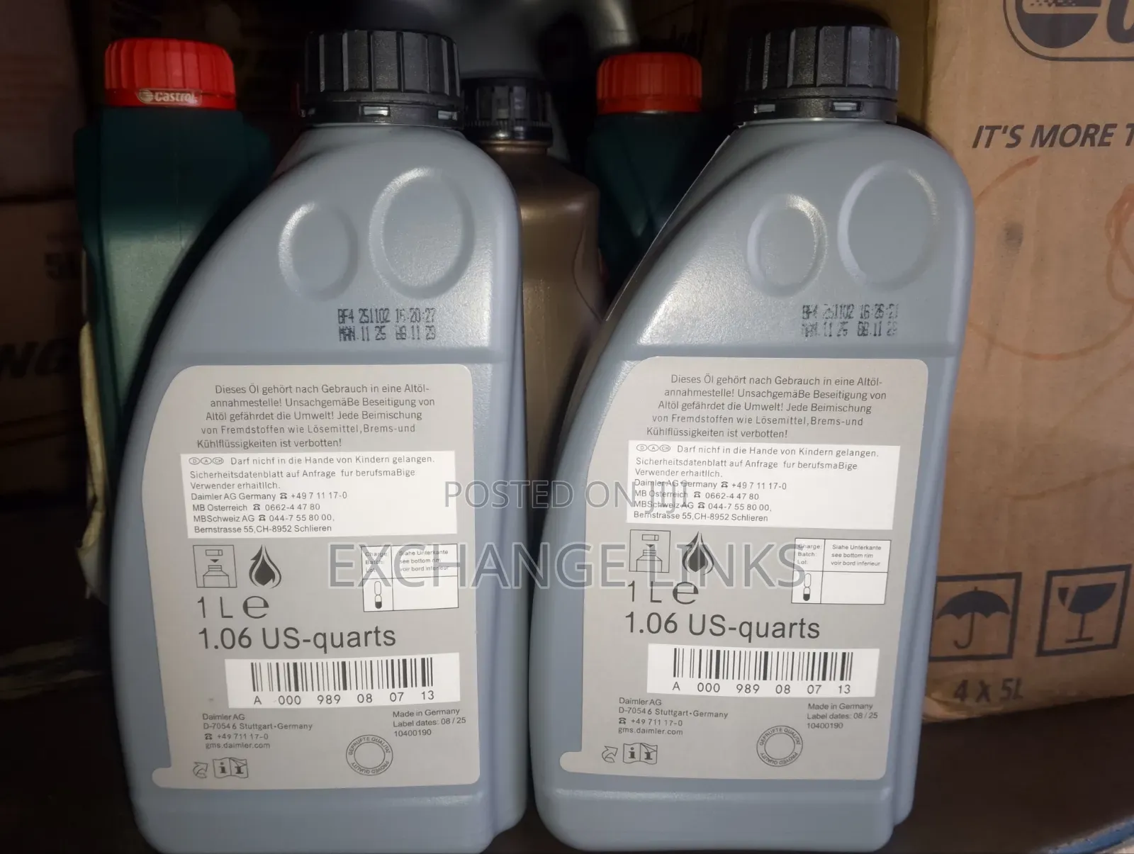 Mercedes Benz Dot 4 Brake Fluid