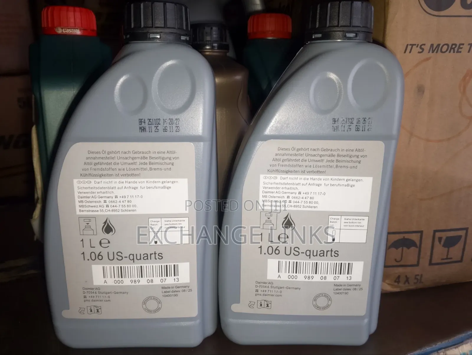 Mercedes Benz Dot 4 Brake Fluid