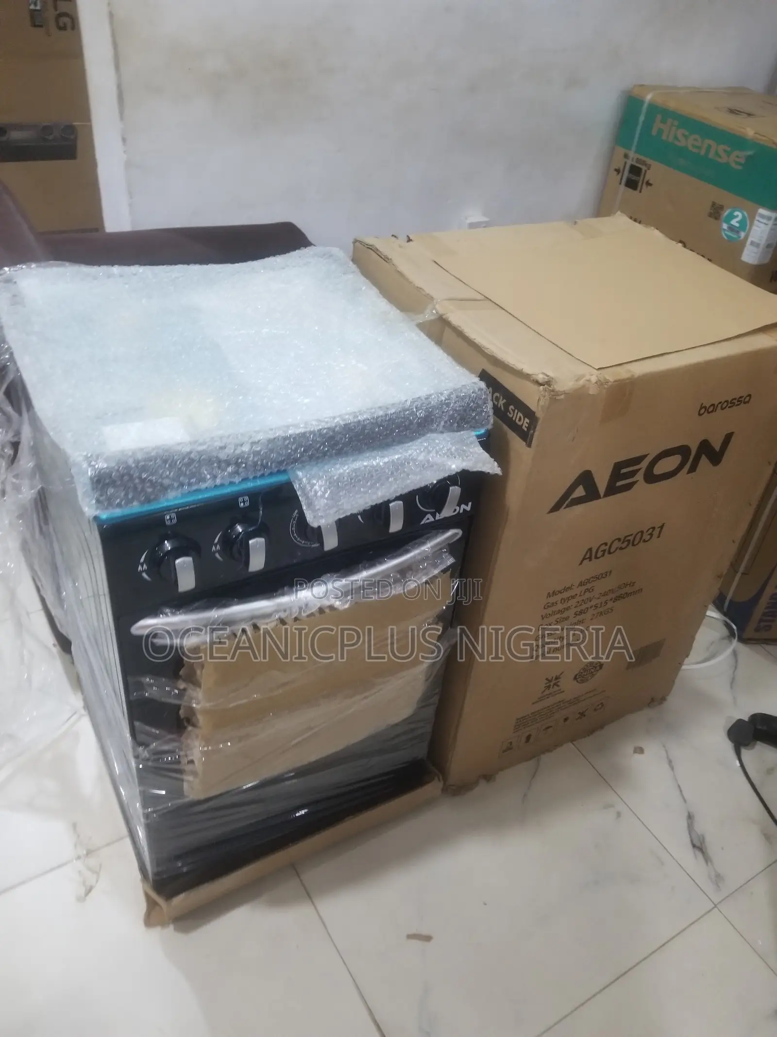 AEON 3+1 Gas Burner Cooker