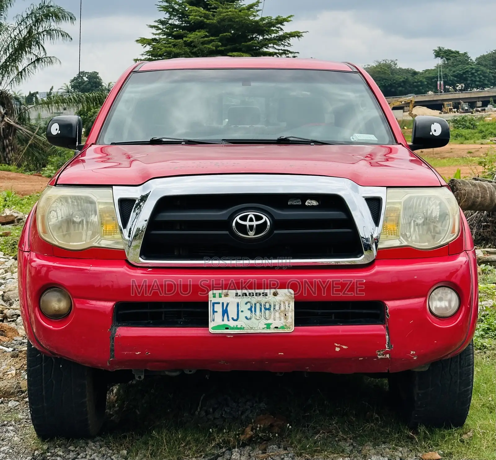 Toyota Tacoma 4x4 Double Cab 2008 Red