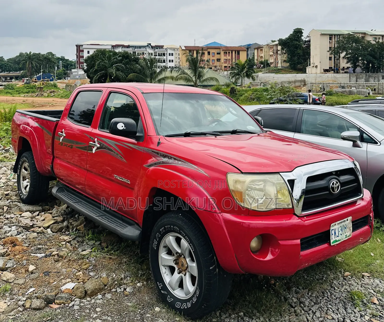 Toyota Tacoma 4x4 Double Cab 2008 Red