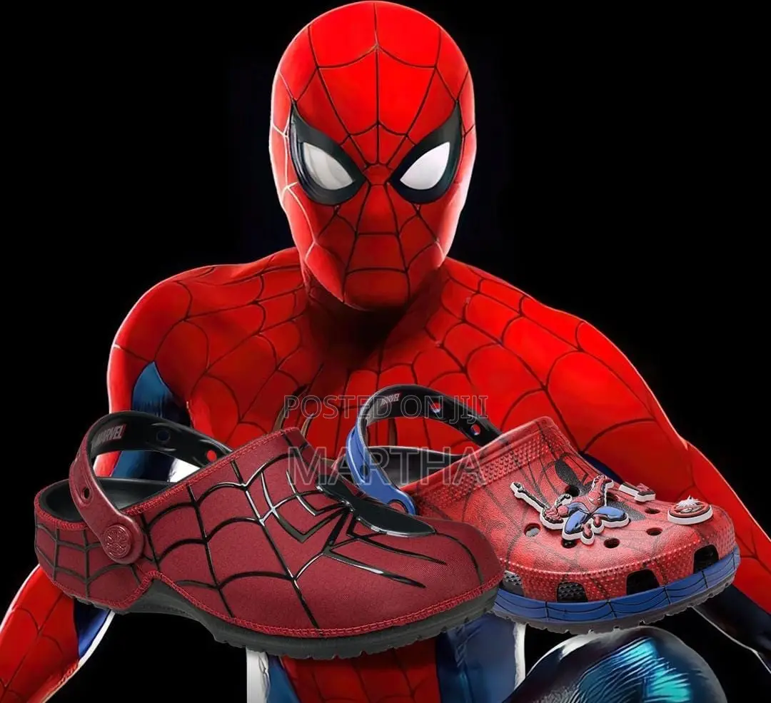 Luxury Spider-Man Crocs Shoe