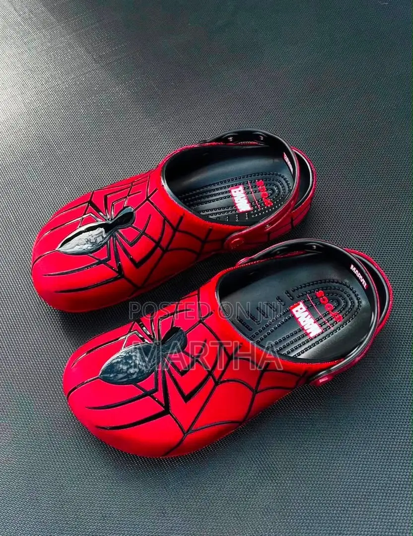 Luxury Spider-Man Crocs Shoe