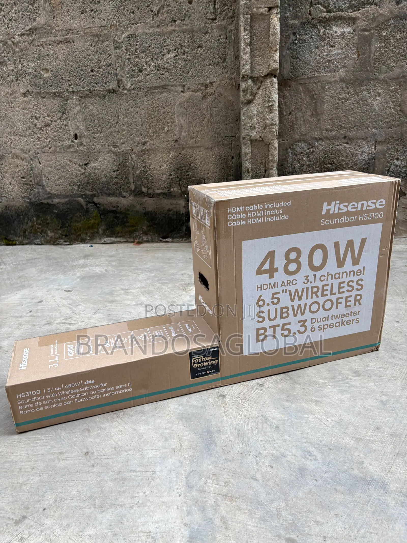 Hisense HS3100 480W Living Room Soundbar