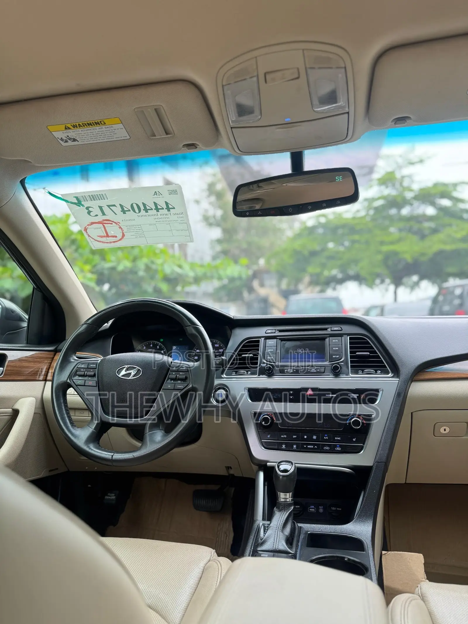 Hyundai Sonata Limited 4dr Sedan (2.4L 4cyl 6A) 2015 Black