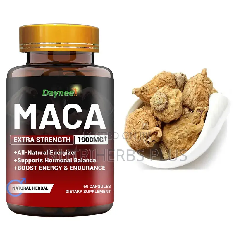 Winstown MACA EXTRA STRENGTH( for Muscle Building and Stronger Bones)