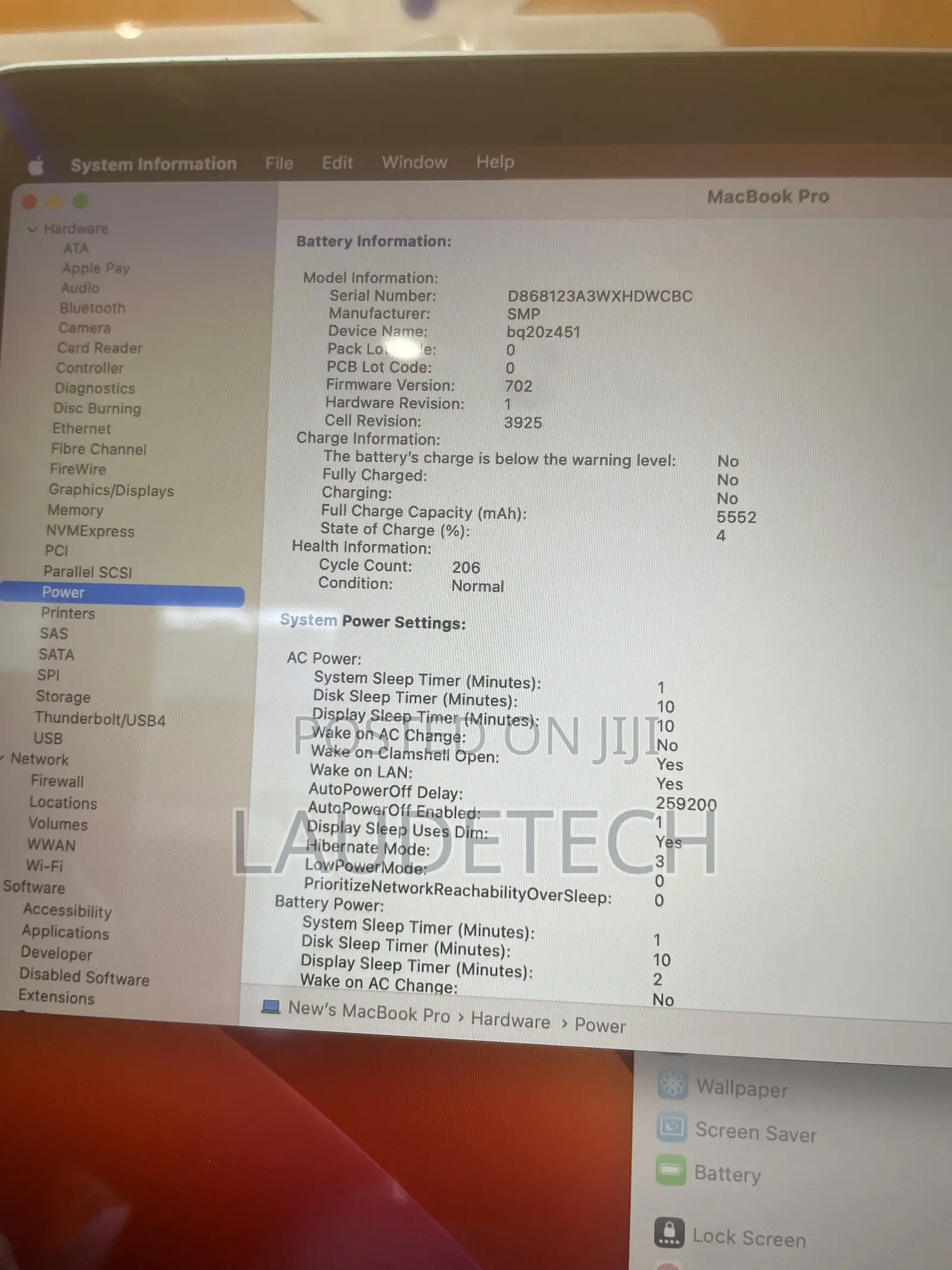Laptop Apple MacBook Pro 2017 16GB Intel Core i7 SSD 512GB