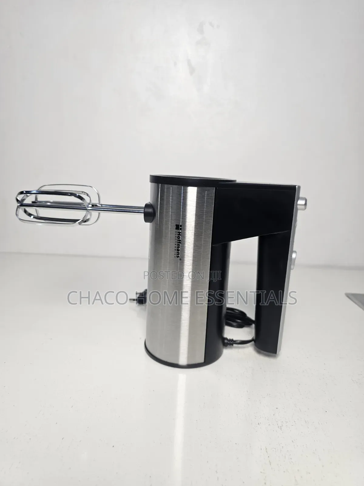 Hoffmans Stainless Steel Electric Hand Mixer
