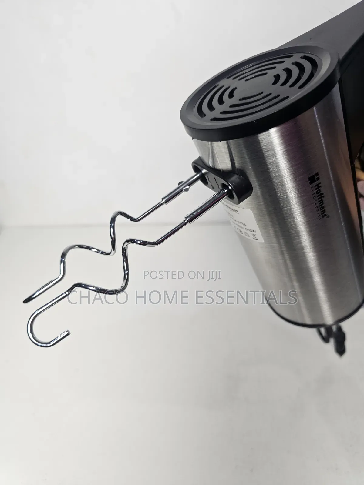 Hoffmans Stainless Steel Electric Hand Mixer