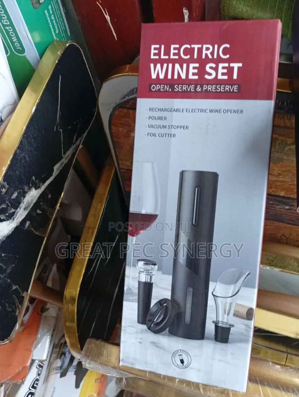 Wine Opener With Accessories