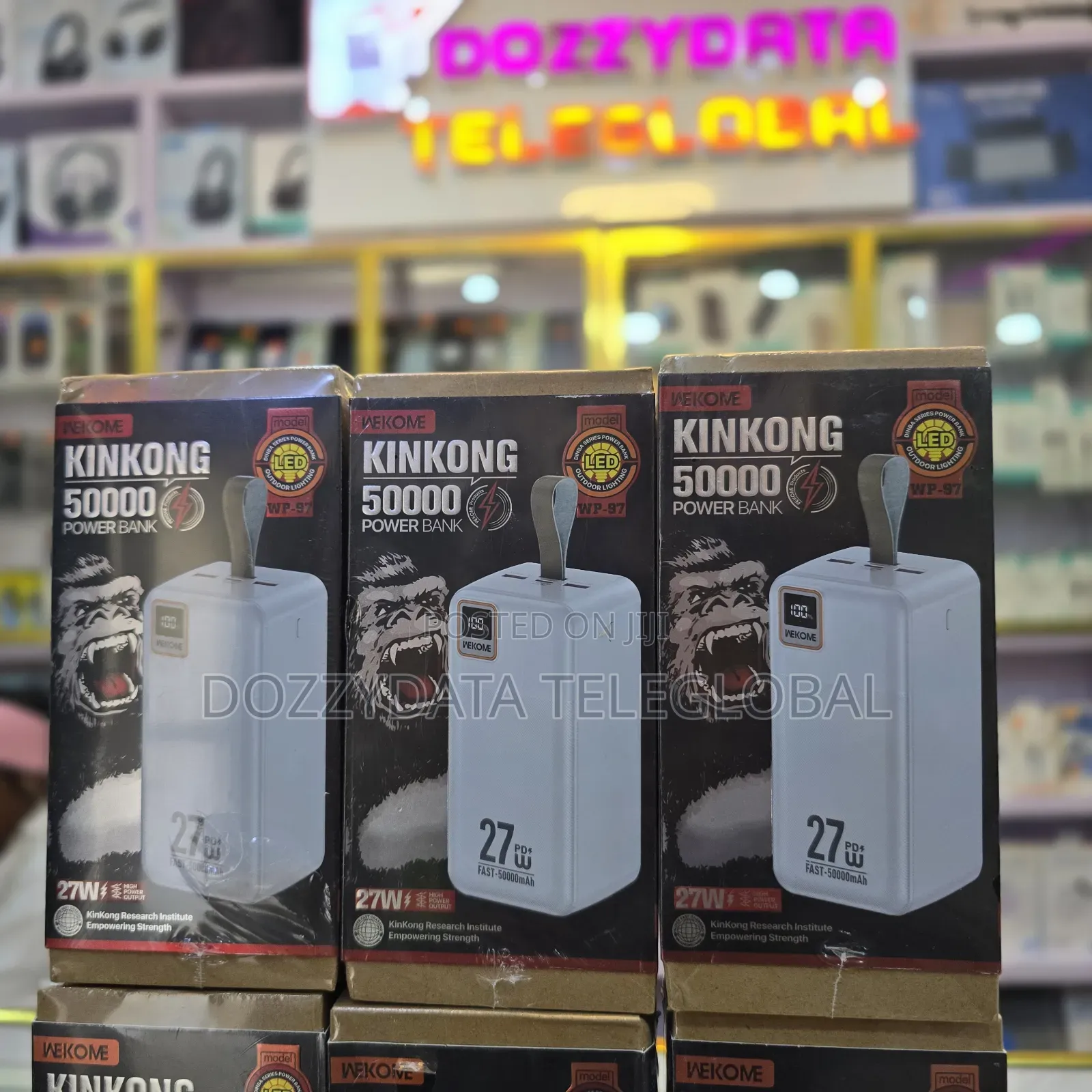 Wekome Kinkong 50000mAh Power Bank (Model WP-97, Dinba Series)