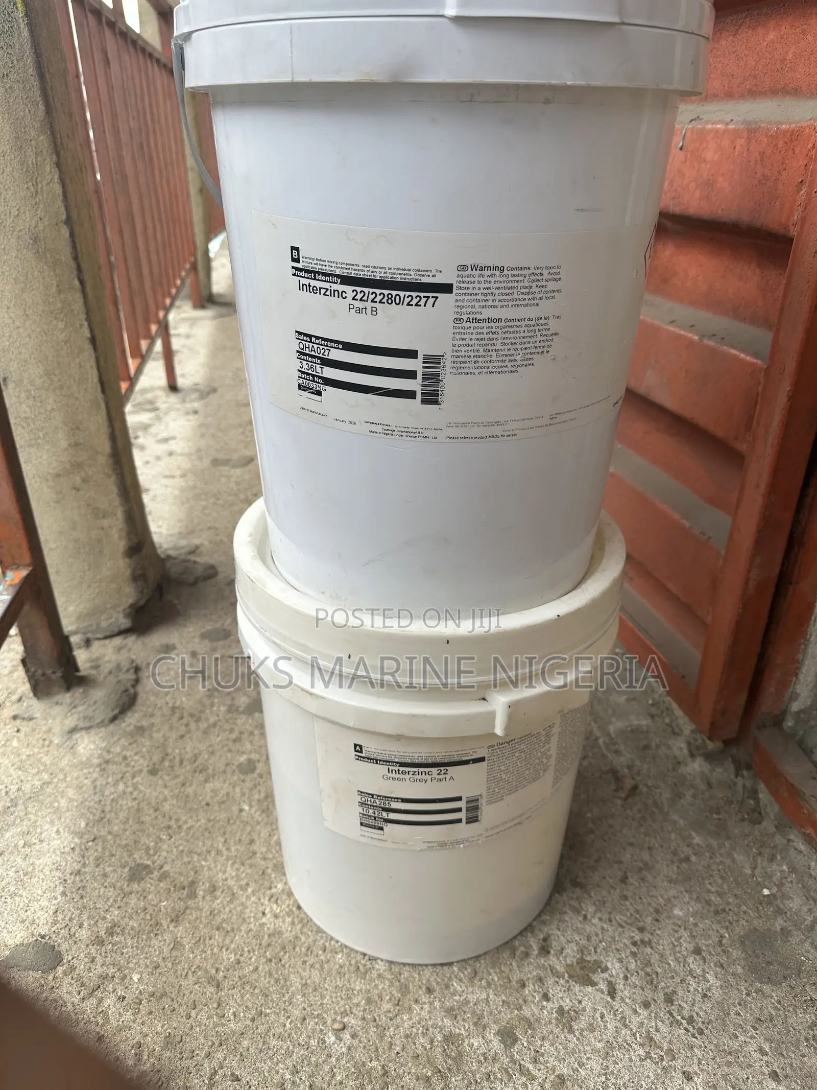 Interzinc 22 /2280/2277 Epoxy Marine Paint