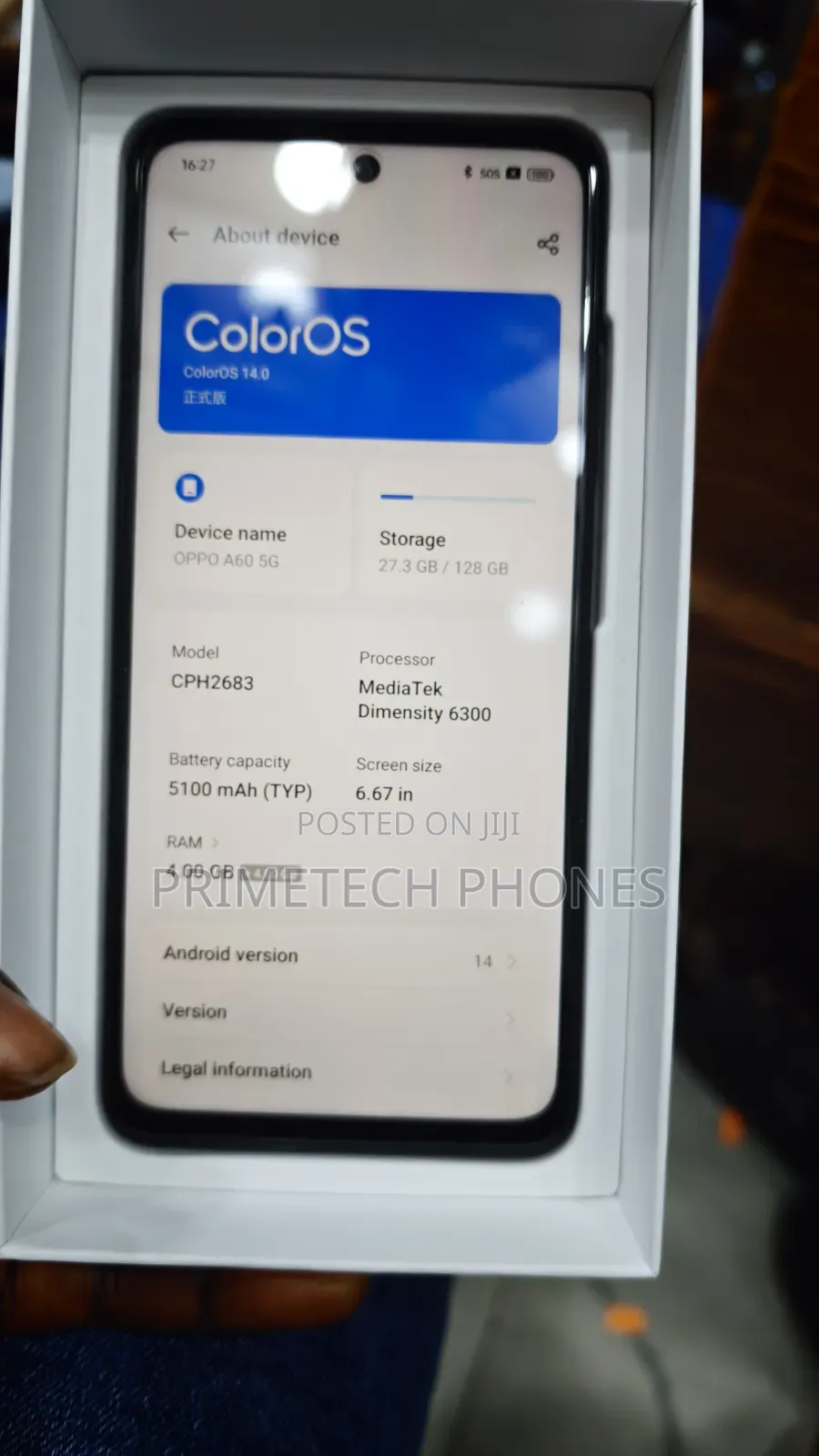 Oppo A60 128 GB Bronze