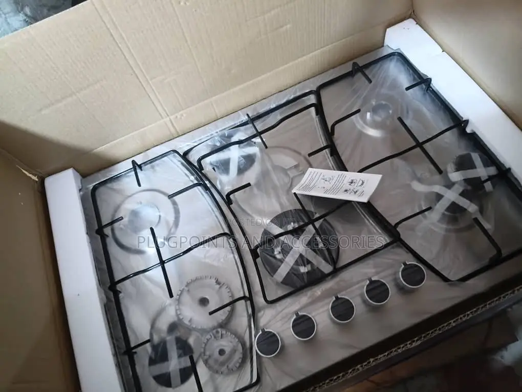 Happy Home 5 Burners Stainless Inbuilt Gas Cooker