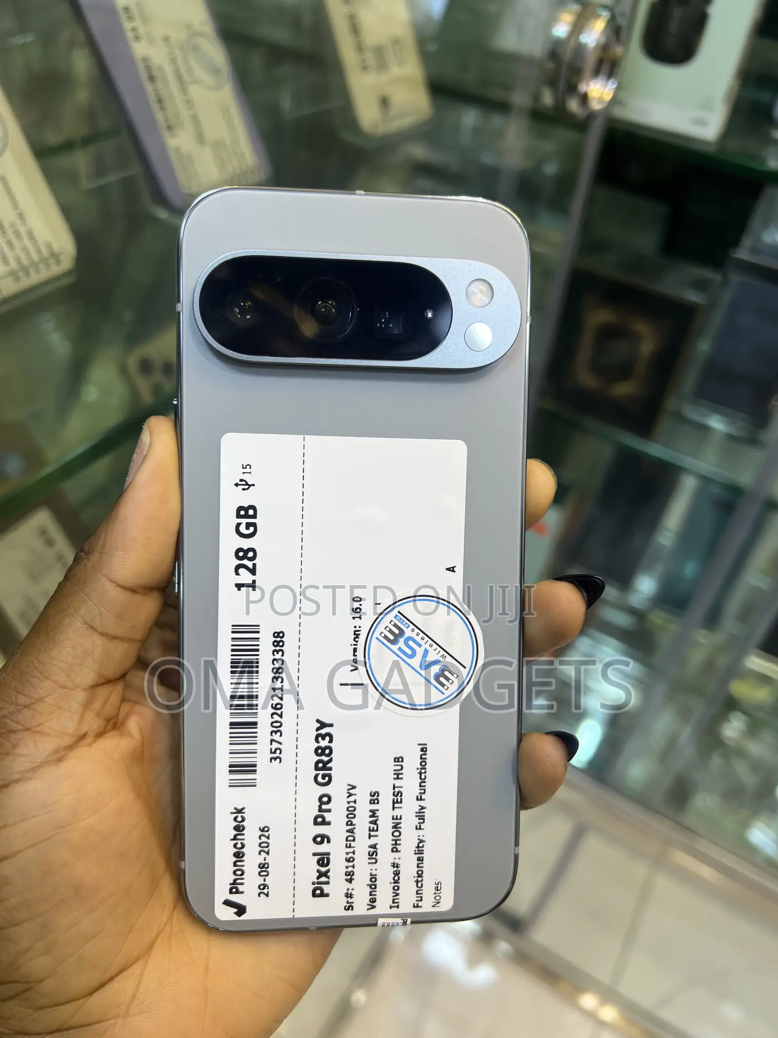 Google Pixel 9 Pro 128 GB Gray