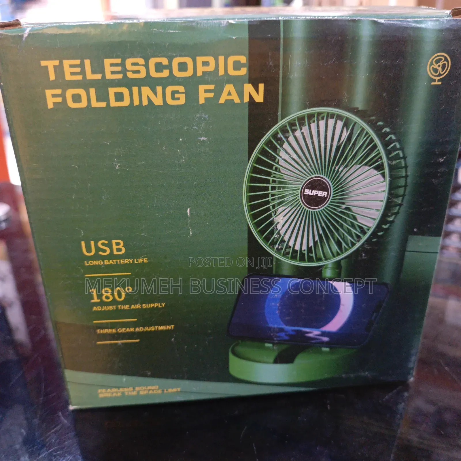 Telescopic Folding Fan