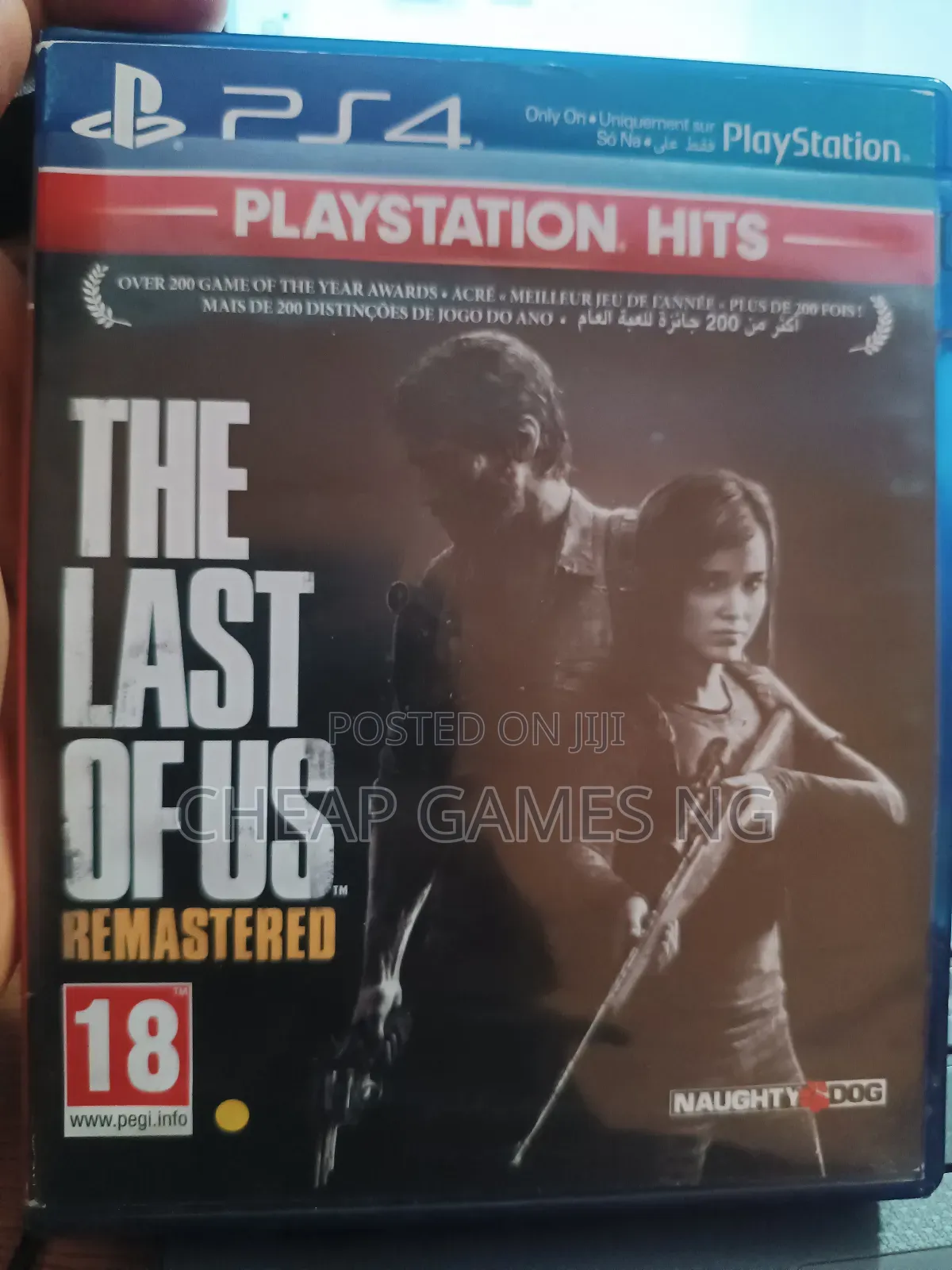 PS4 Last of Us Remastered Used