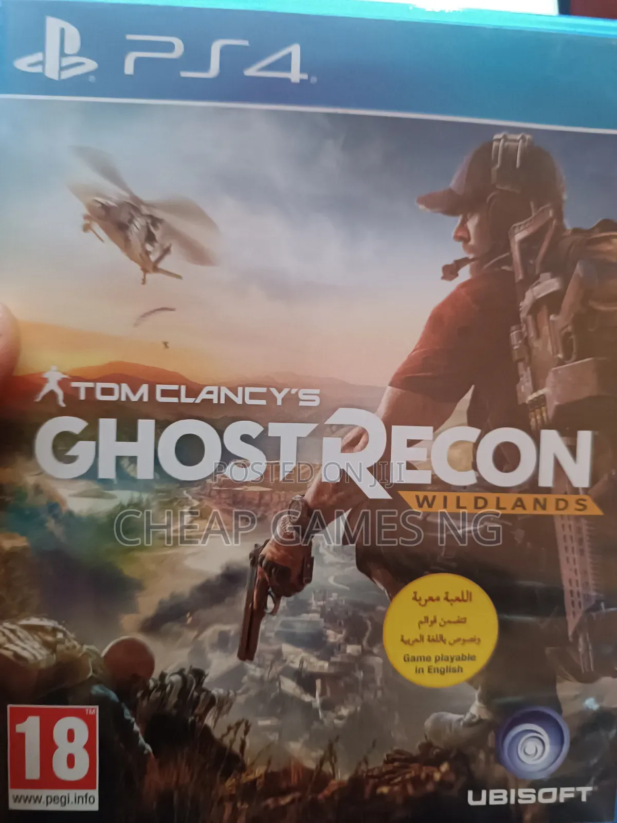 PS4 Ghost Recon Wildlands Used
