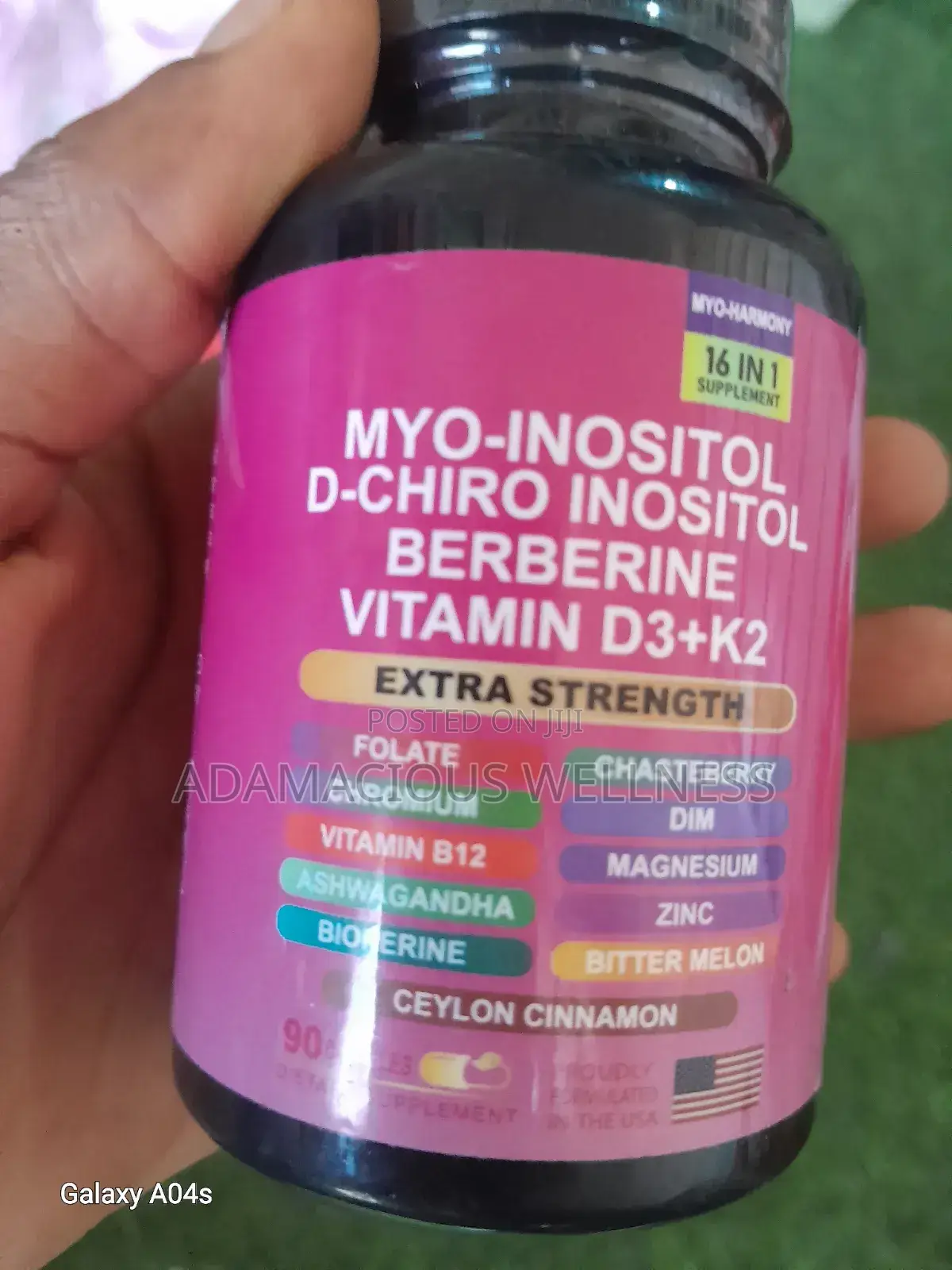 `MYO-HARMONY PCOS Supplement ₦10,000 - 90 Caps Irregular Periods