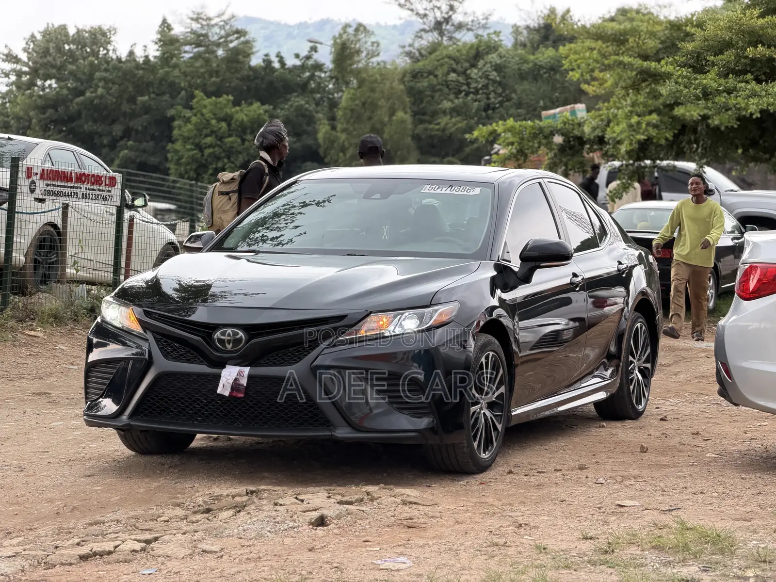 Toyota Camry SE (2.5L 4cyl 8A) 2019 Black