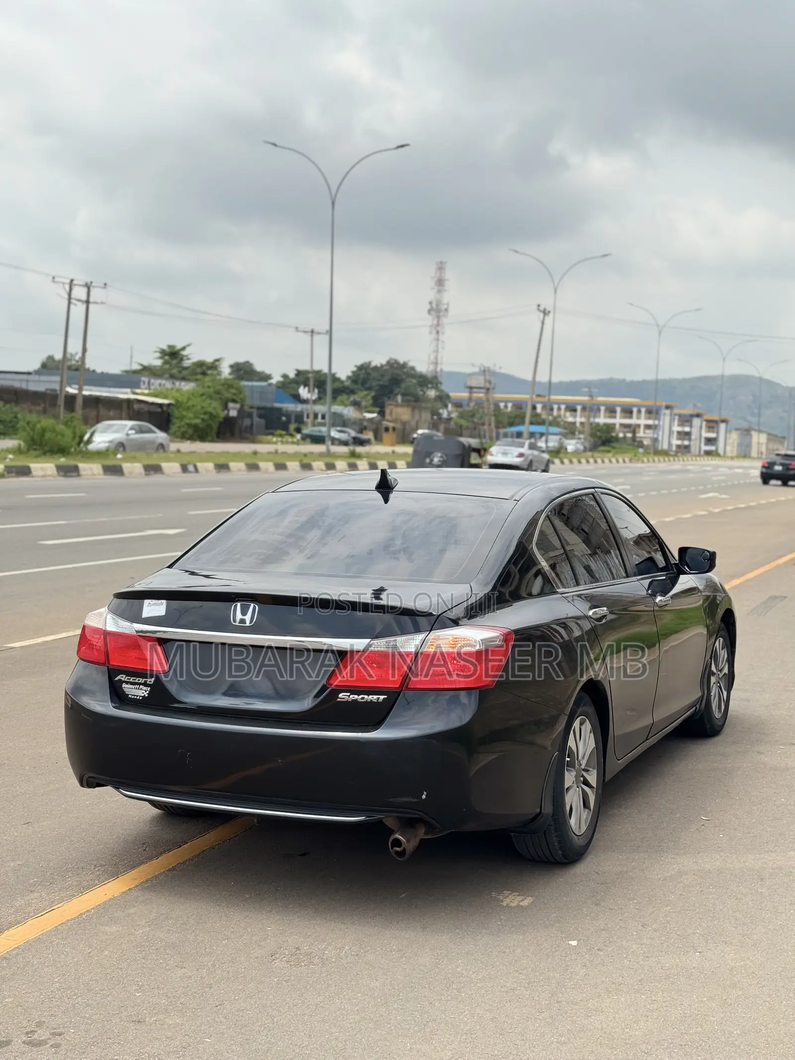 Honda Accord Sport 4dr Sedan FWD (2.4L 4cyl 2A) 2013 Black