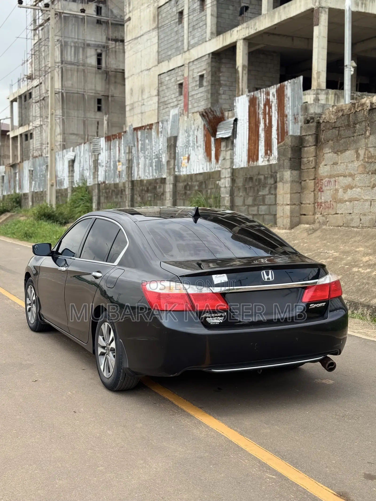 Honda Accord Sport 4dr Sedan FWD (2.4L 4cyl 2A) 2013 Black