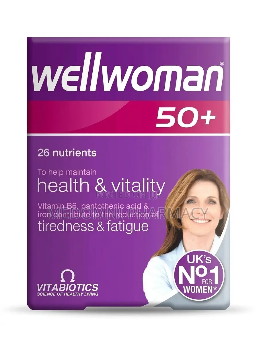 Vitabiotics Wellwoman 50+ Health & Vitality Tablets