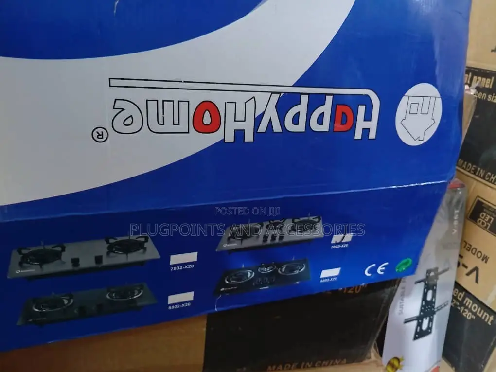 Happy Home 3 Burners Stainless Inbuilt Gas Cooker EMBER DEALS LIMITED