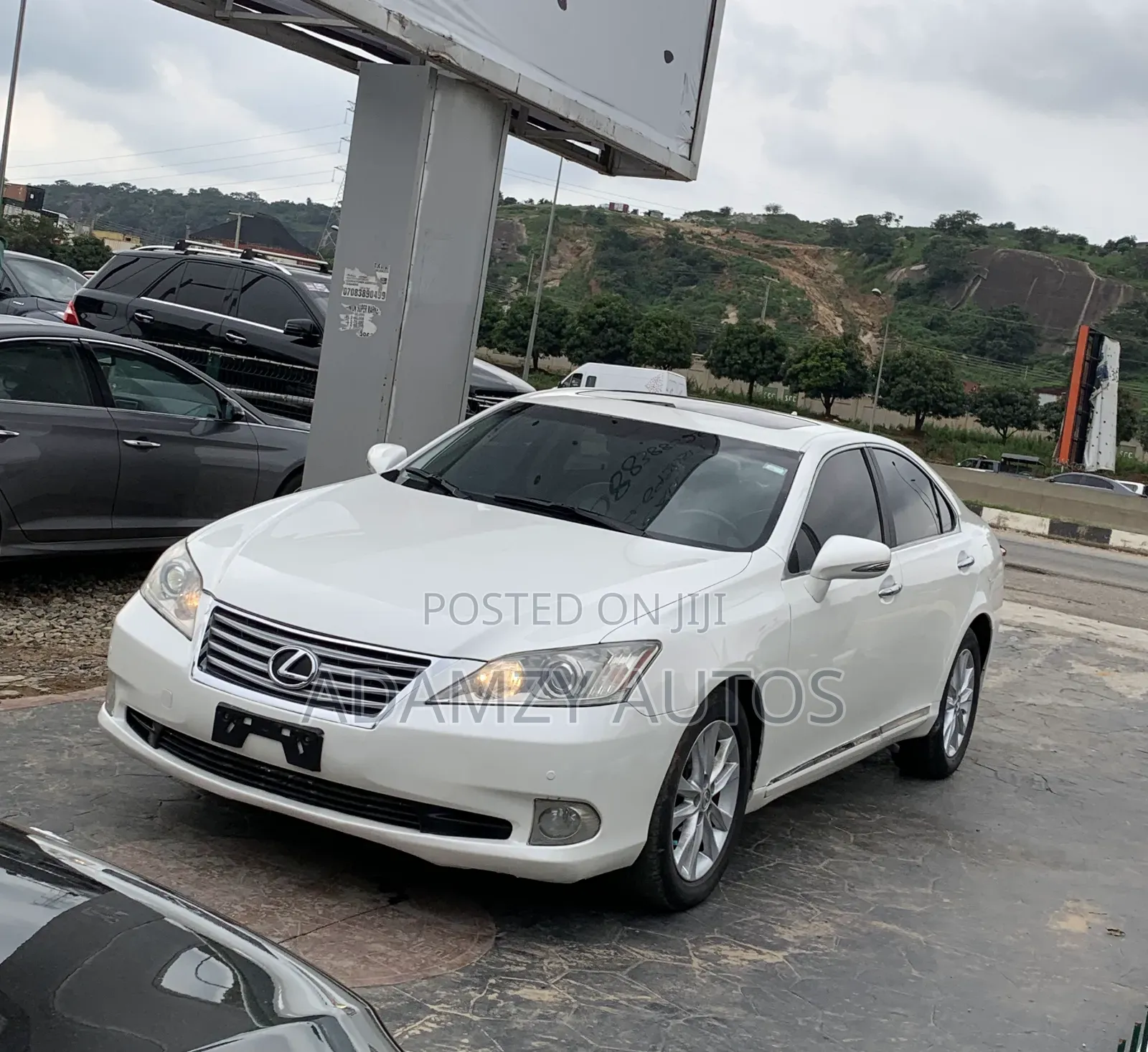 Lexus ES 2012 White