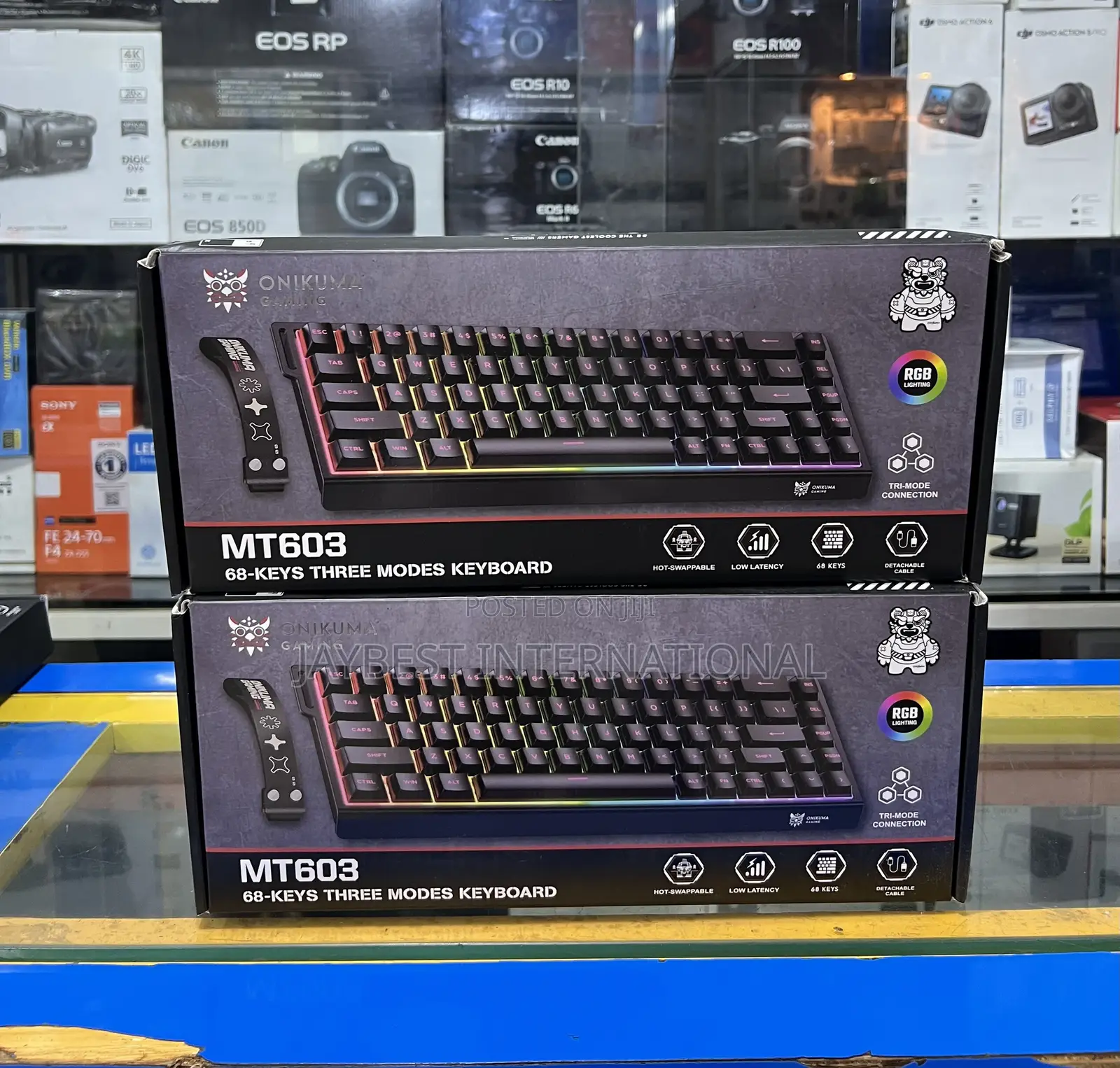 ONIKUMA MT603 Tri-Mode Mechanical Keyboard