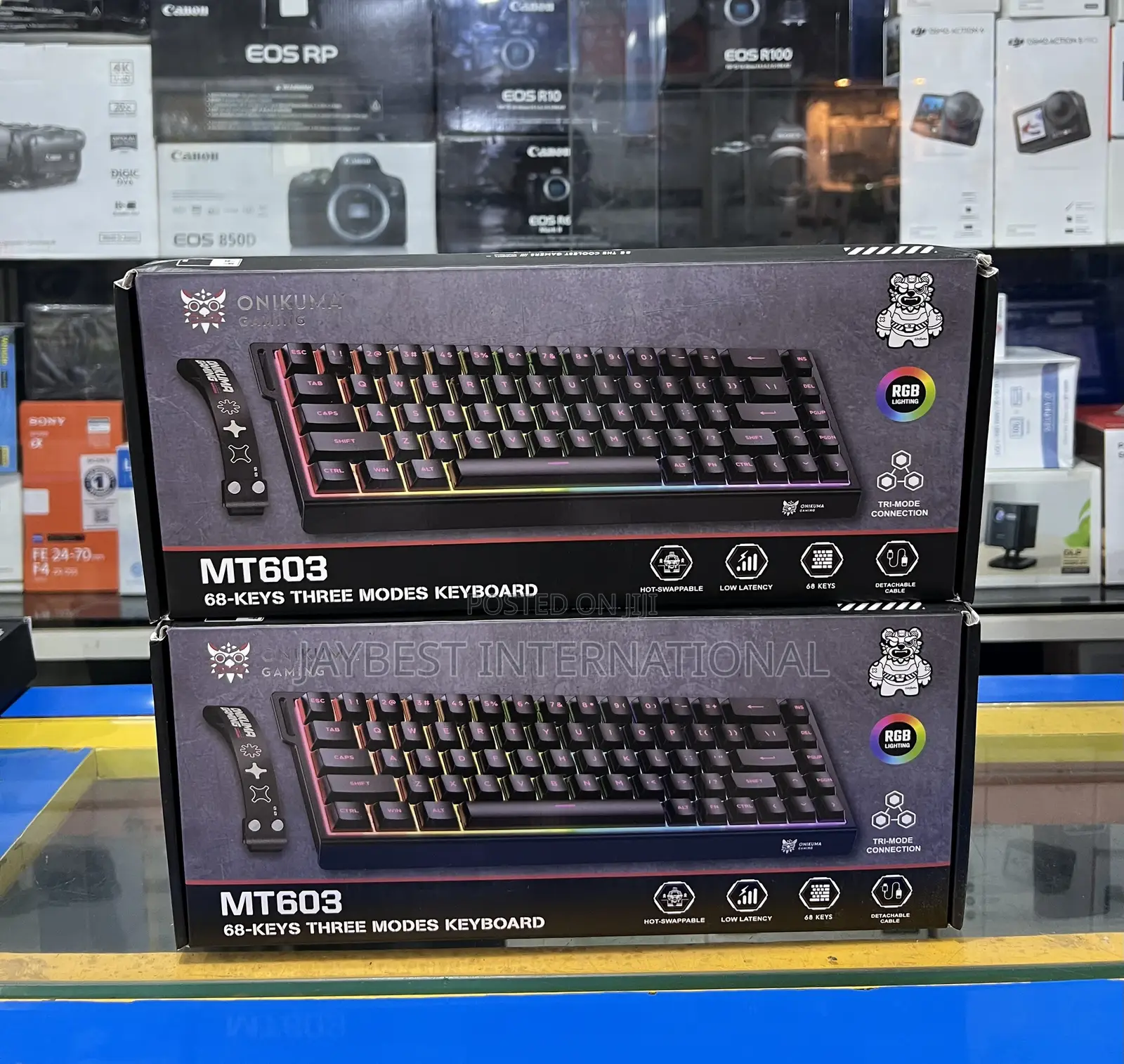 ONIKUMA MT603 Tri-Mode Mechanical Keyboard