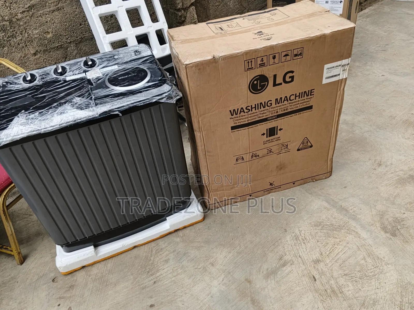 LG 8kg Manual Clothes Washing Appliance P800R3AGNC
