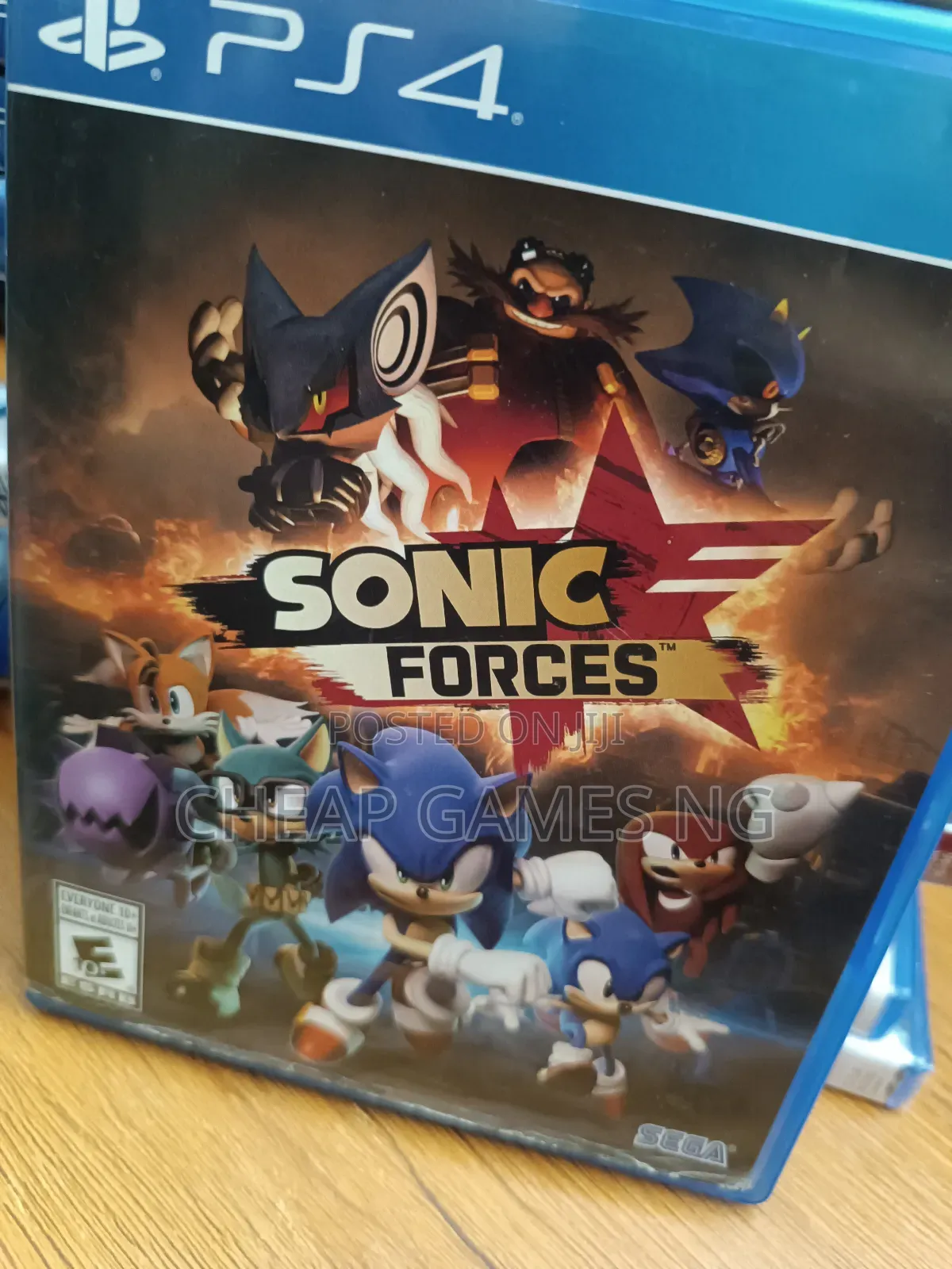 PS4 Sonic Forces Used