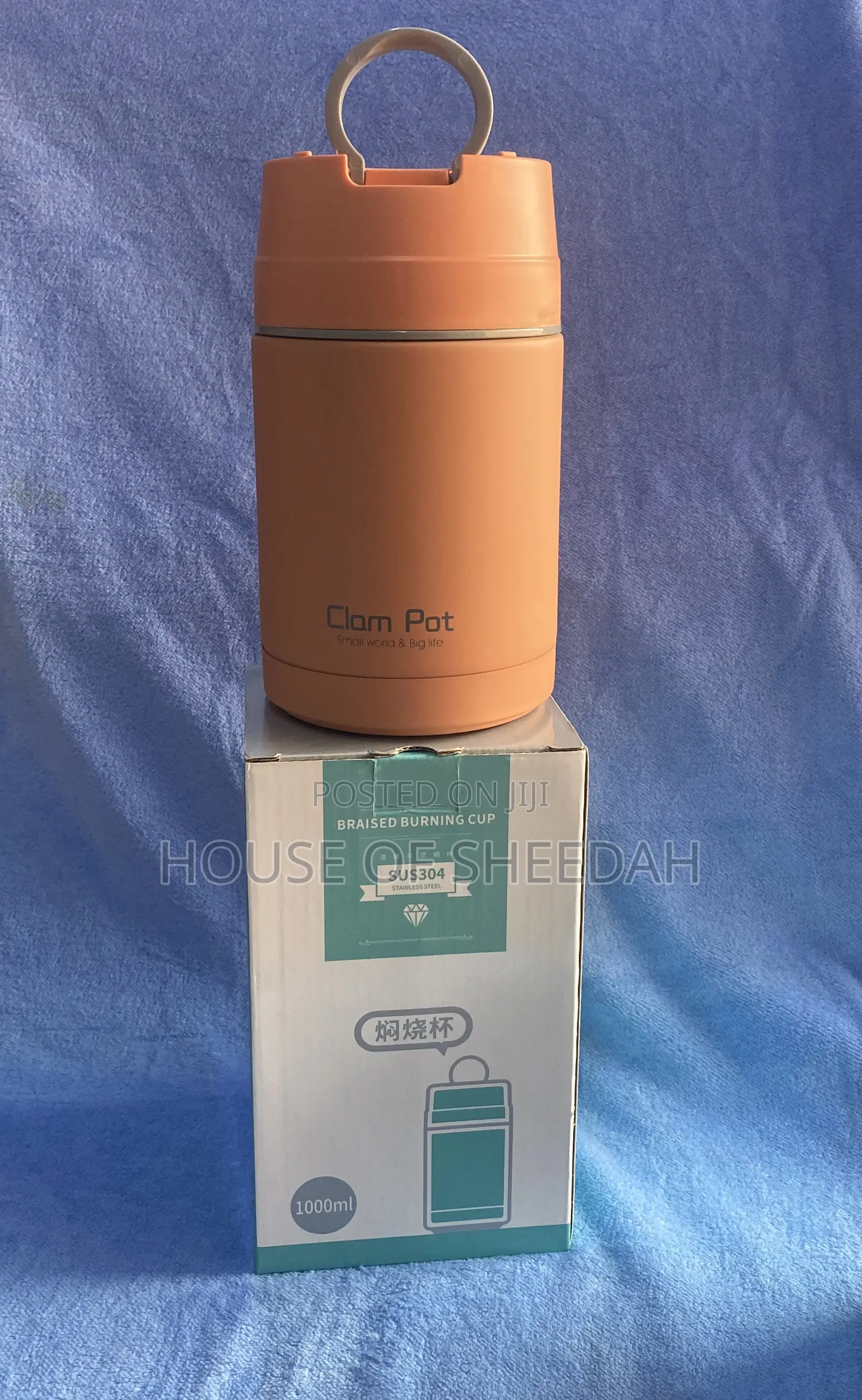 Clam Pot Braised Burning Cup Thermal Food Flask