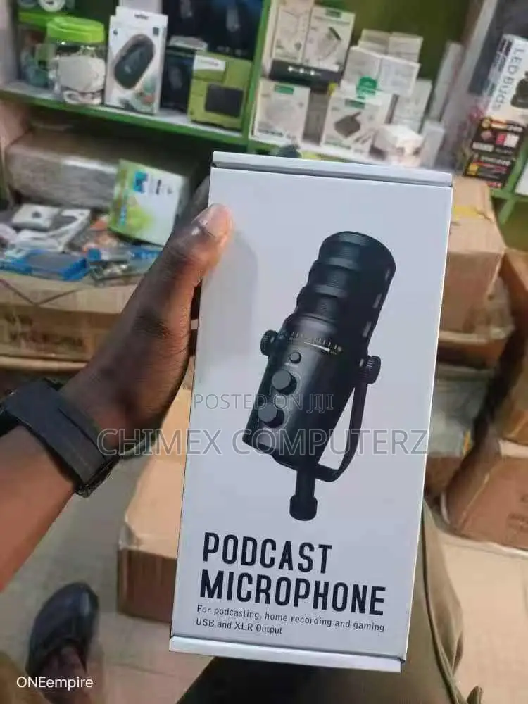 Podcast Microphone (USB & XLR Output)