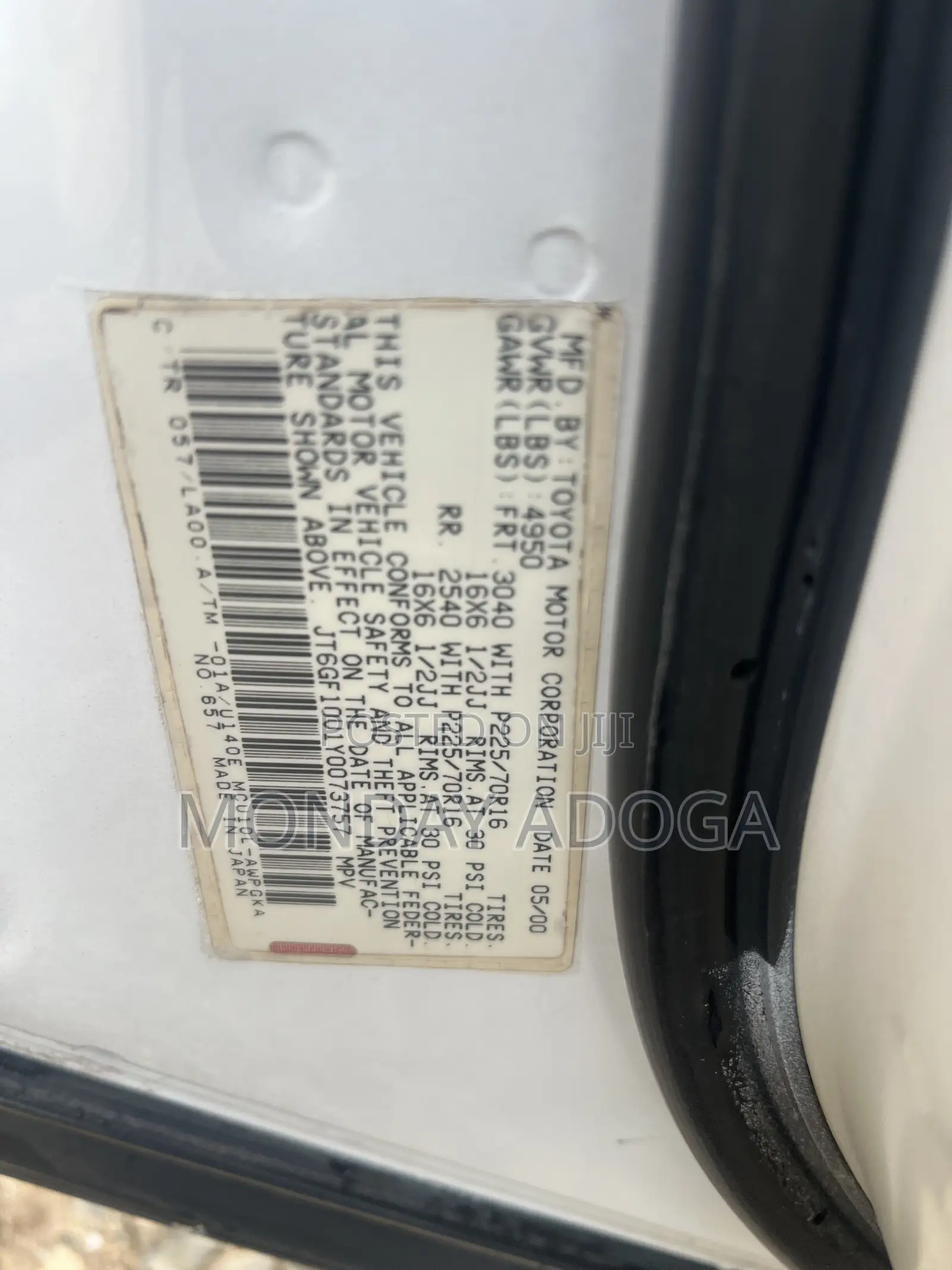 Lexus RX 300 2005 White