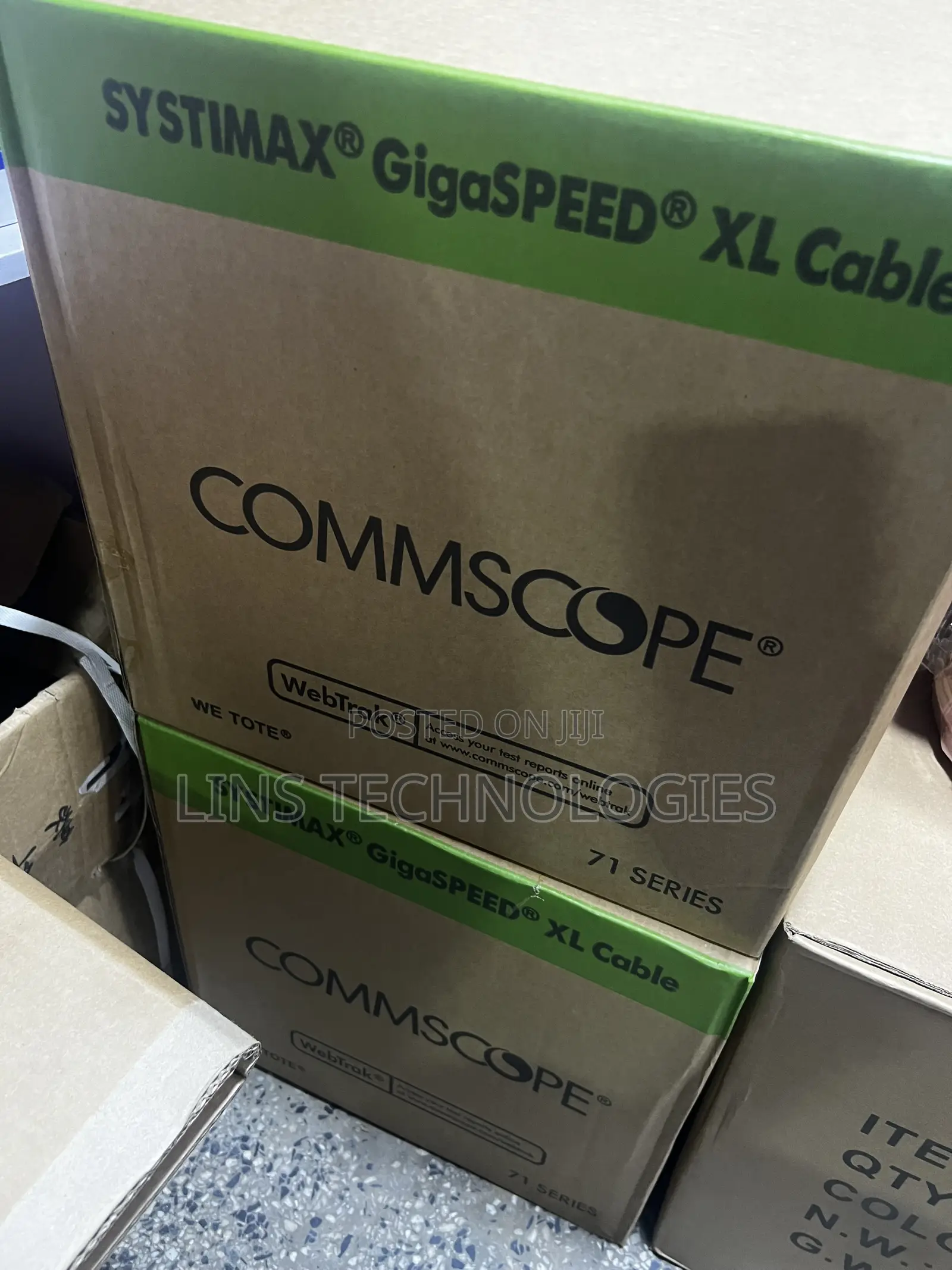 Commscope Cat6 Cable (Pure Copper) 305m