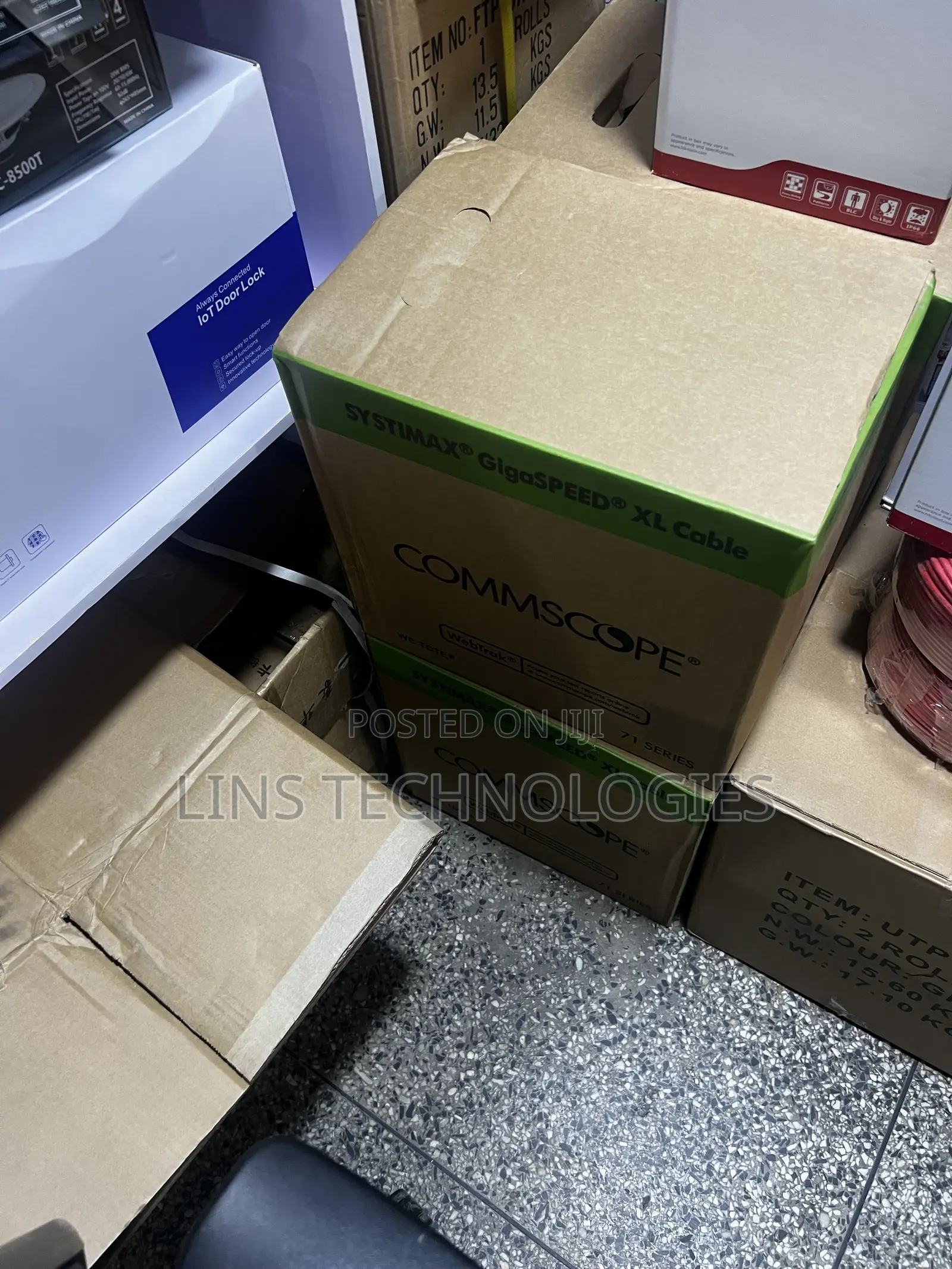 Commscope Cat6 Cable (Pure Copper) 305m