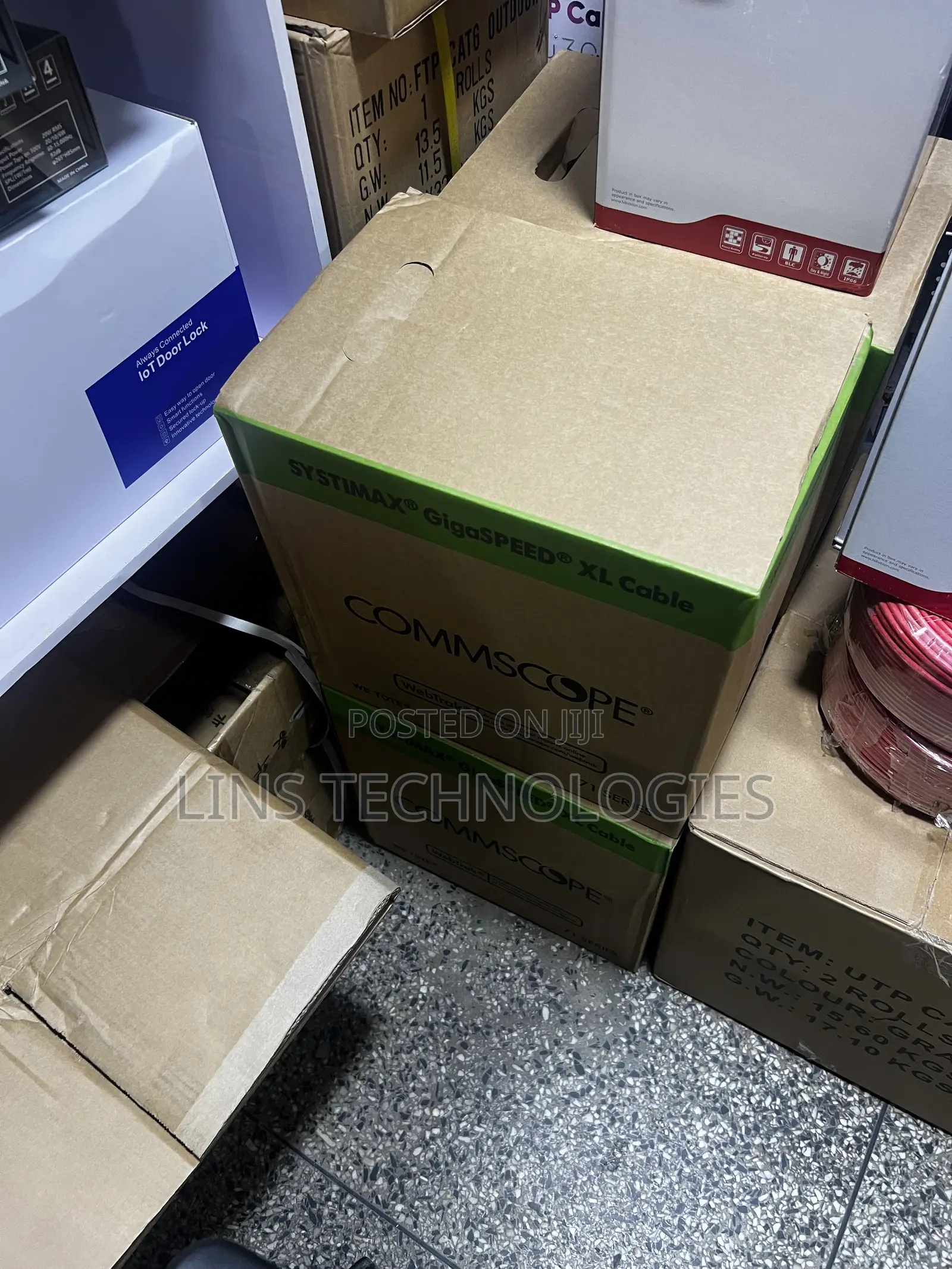 Commscope Cat6 Cable (Pure Copper) 305m