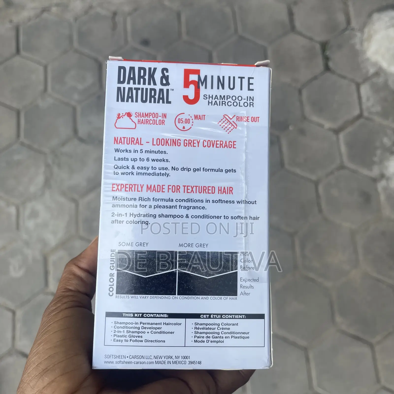 Dark & Natural 5-Minute Shampoo-in Haircolor (Natural Black)