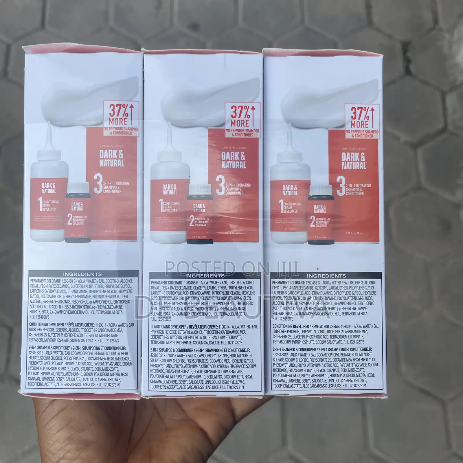 Dark & Natural 5-Minute Shampoo-in Haircolor (Natural Black)