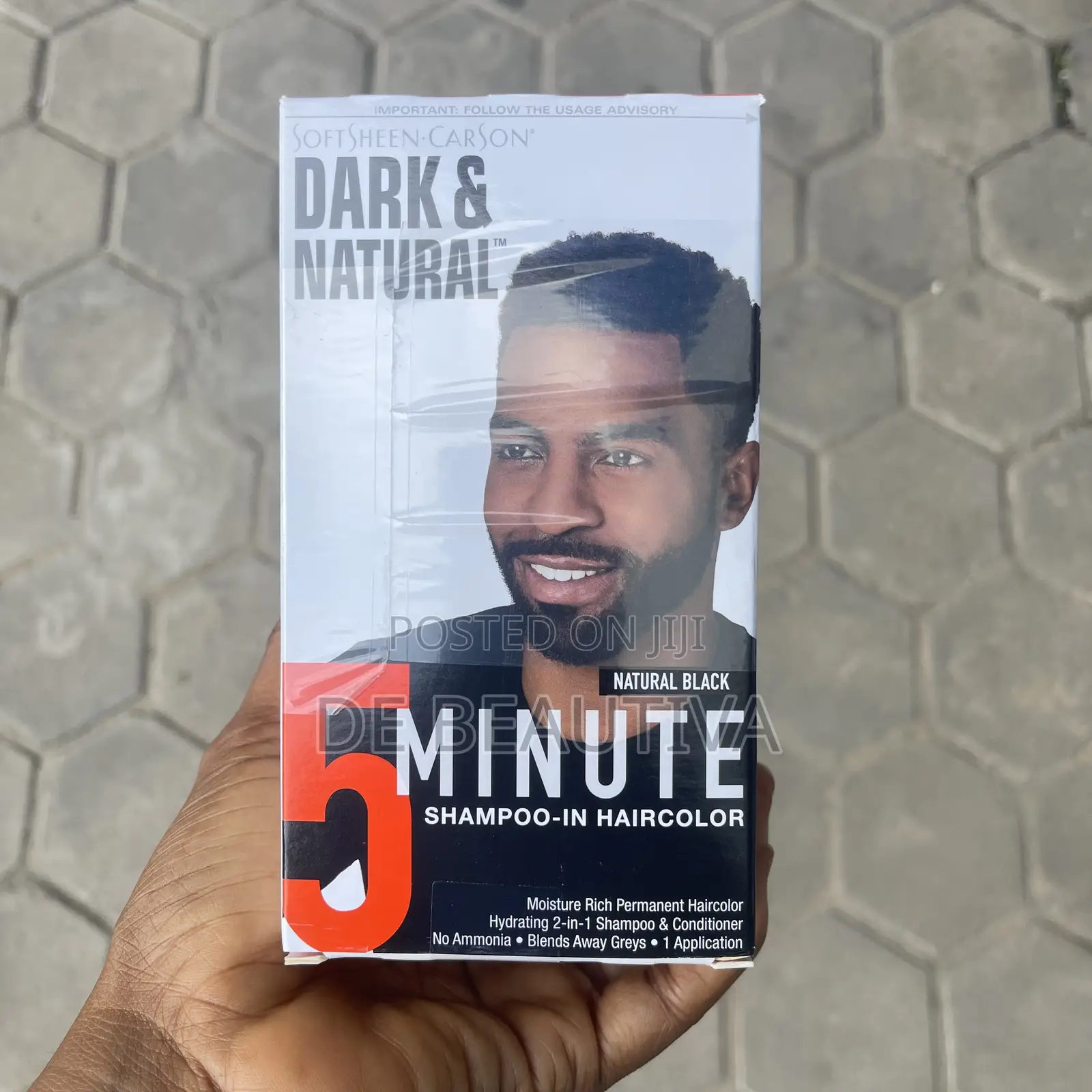 Dark & Natural 5-Minute Shampoo-in Haircolor (Natural Black)