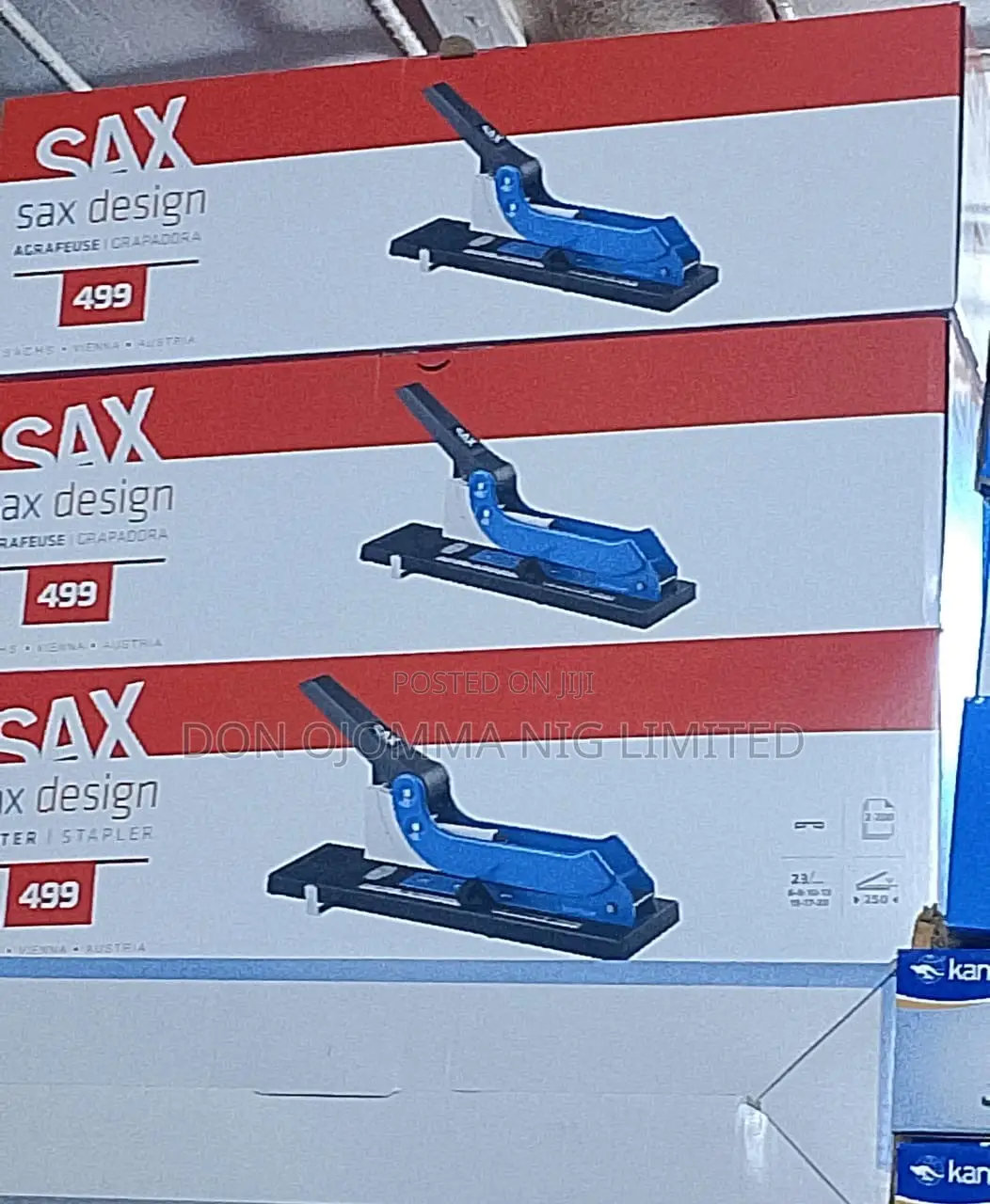 Heavy Duty Stapler Sax Skre 117/120