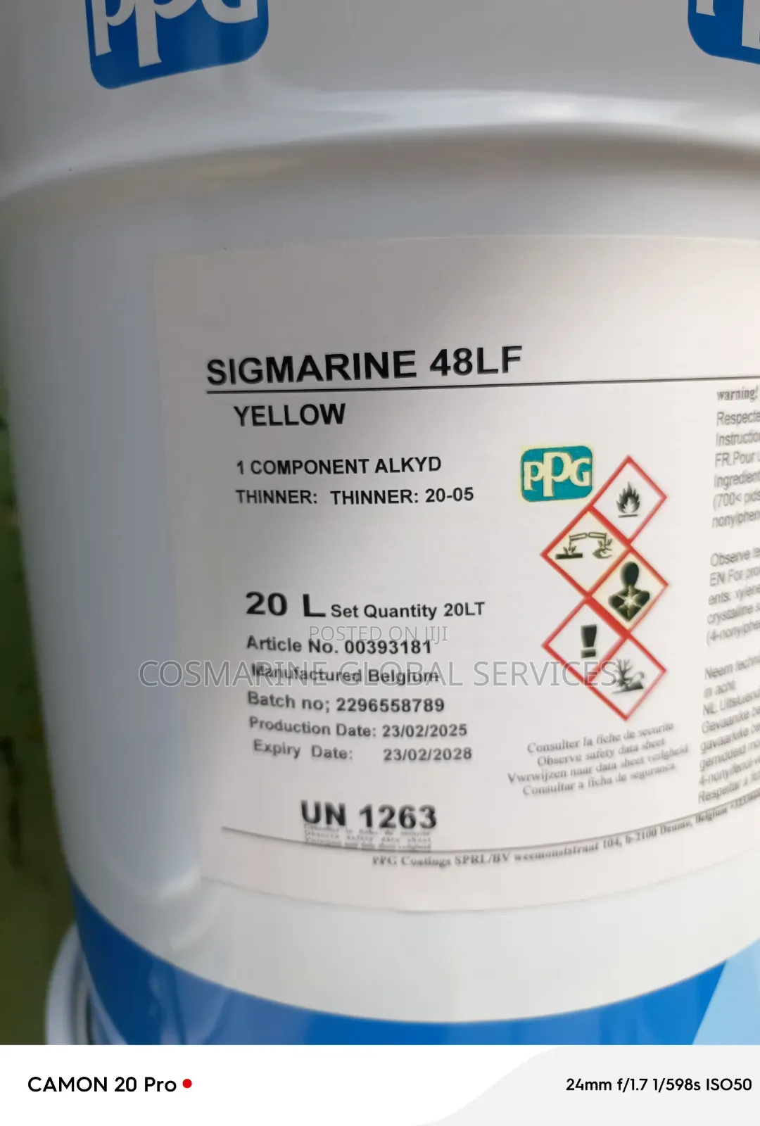 Sigmarine 48lf Yellow