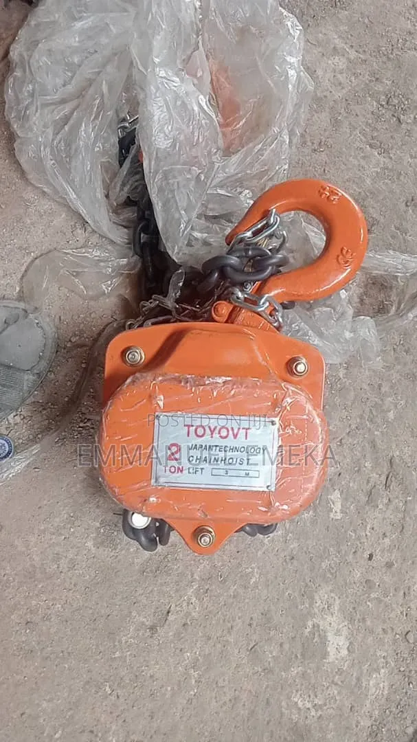 2 Ton Toyo Manual Chain Block - Heavy Duty Hand Chain Hoist