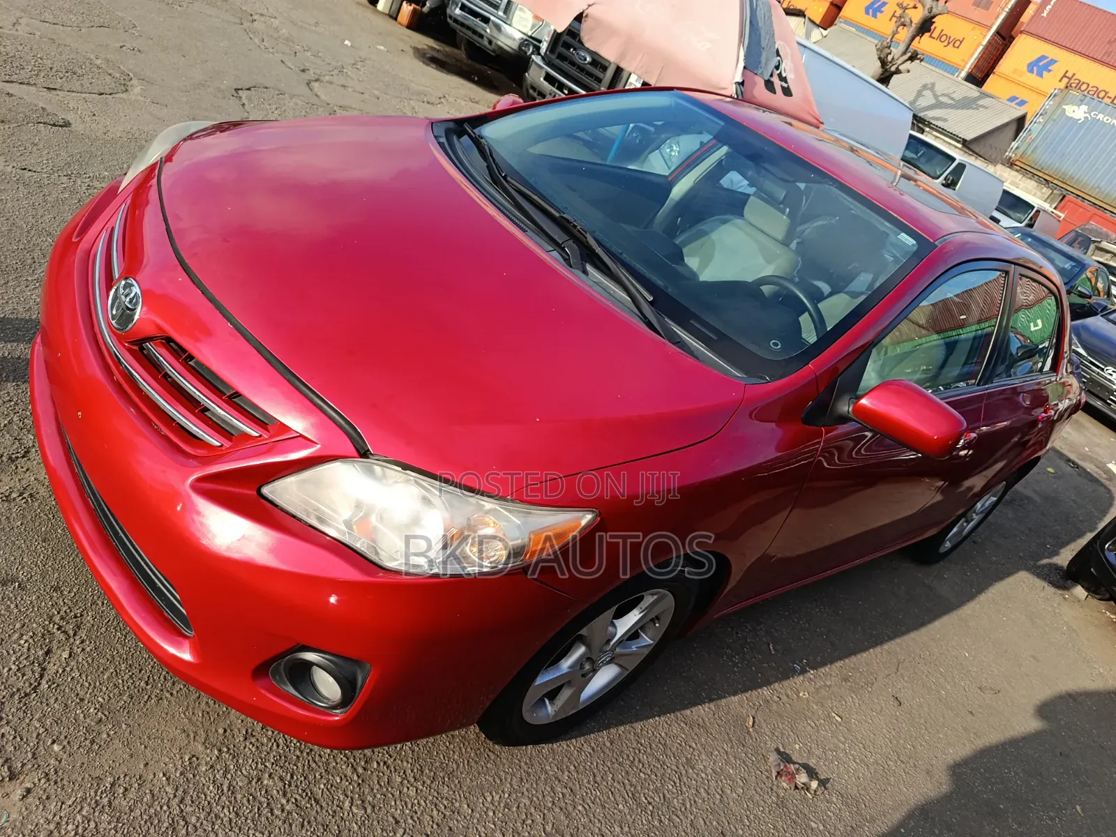 Toyota Corolla LE 4dr Sedan (1.8L 4cyl 4A) 2013 Red