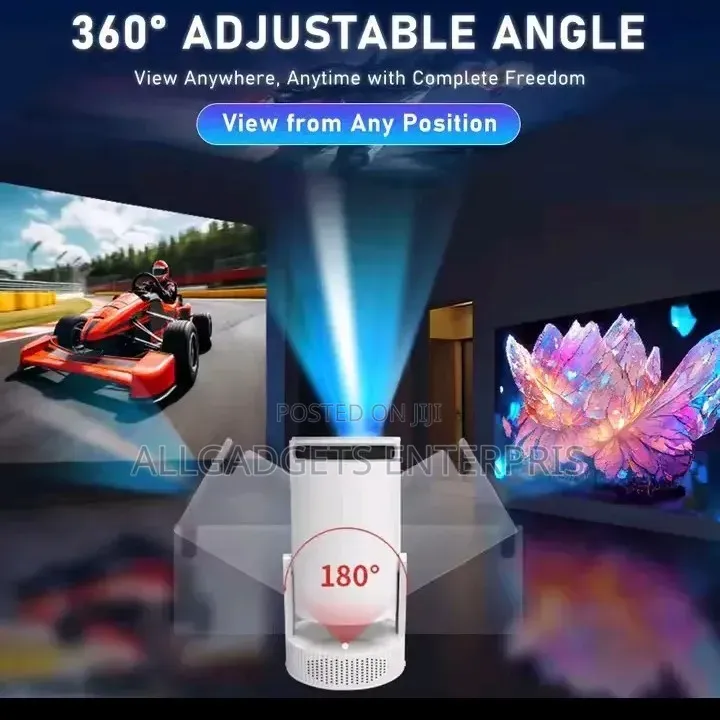 Battery Powered Smart Projector