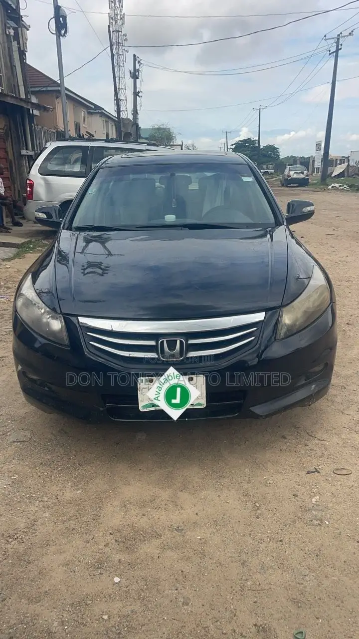Honda Accord Sedan EX-L 2012 Black